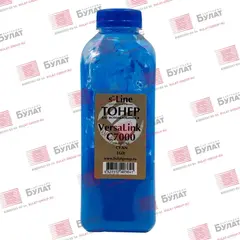 Тонер с девелопером БУЛАТ s-Line VersaLink C7000 для Xerox VersaLink C7000 банка (Голубой, банка 160 г)
