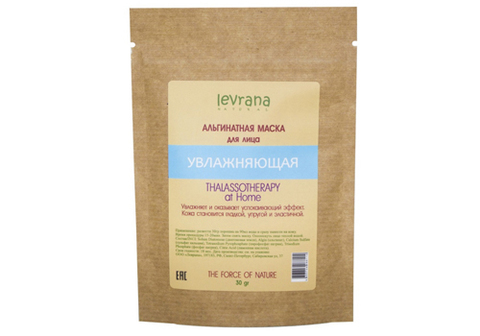 Альгинатная маска для лица увлажняющая Леврана, 30г