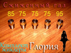 Жиклеры для газовой плиты Глория под сжиженный газ