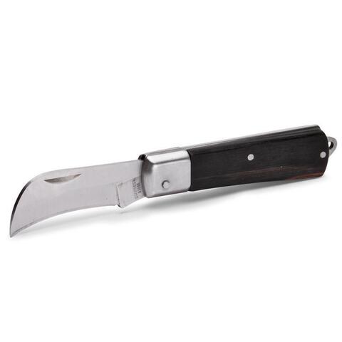 НМ-02 Нож монтерский большой складной с изогнутым лезвием