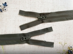 Молния трактор Т8, L 75 см, 2 бегунка, хаки