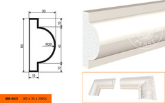 Молдинг MB-60/2