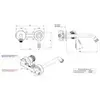 Remer Atelier AL15PLBO Смеситель для раковины, белый матовый