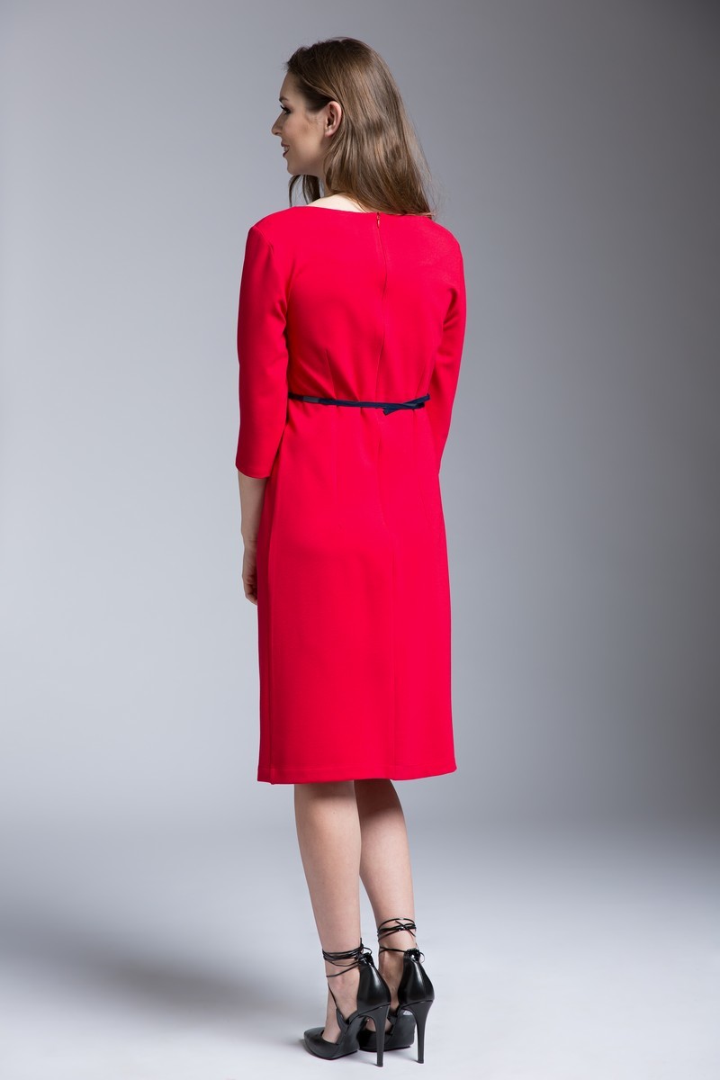 Платье для беременных 06178 красный