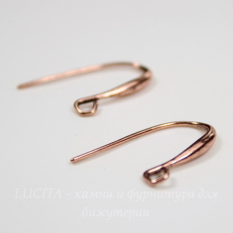 Швензы - крючки, 20х11 мм (цвет - античная медь), пара