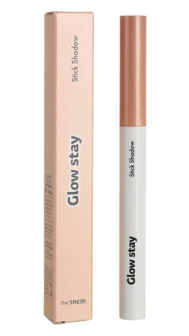 The Saem Eye Тени Glow Stay Stick Shadow Be01 Slip Beige