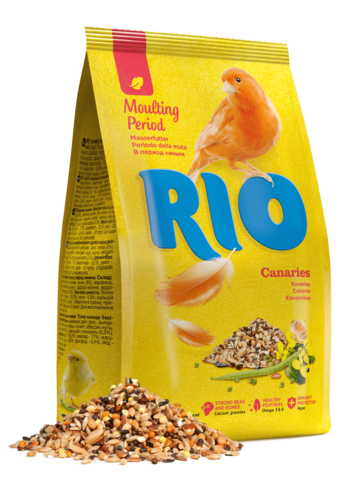 Rio корм для канареек в период линьки 500г