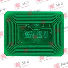 Чип TONEX 43837133, 43837129 для Oki C9655 (Жёлтый, 22000 стр.), универсальный