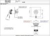 Remer Atelier AL30QDO Смеситель для душа, золото глянцевое