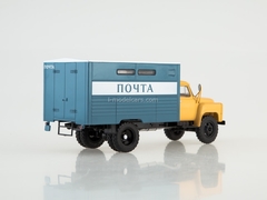 GAZ-53 GZSA-3711 Postal van yellow-dark-blue 1:43 Start Scale Models (SSM)