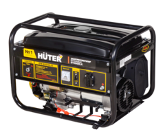 Портативный бензогенератор HUTER DY4000LX - [3 кВт / 220V] эл. старт
