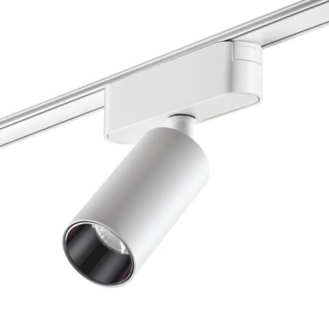 359255 SHINO NT23 049 белый Трековый светильник для низковольтного шинопровода IP20 LED 12W 48V 1080Лм 3000К SMAL