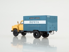 GAZ-53 GZSA-3711 Postal van yellow-dark-blue 1:43 Start Scale Models (SSM)