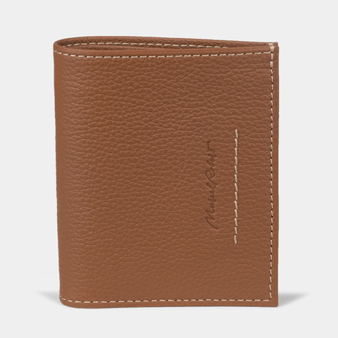 Кошелек Pochette-Line из кожи теленка, цвета карамель