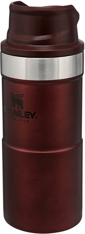 Картинка термостакан Stanley classic 0.35l one hand 2.0 Бордовый - 2