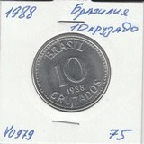 V0979 1988 Бразилия 10 крузадо