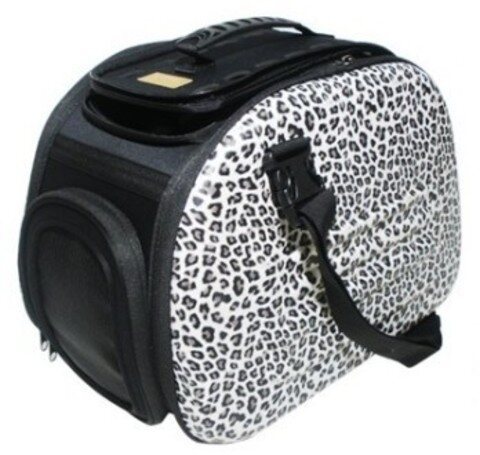 купить Ibiyaya Classic Pet Carrier Складная сумка-переноска для собак и кошек до 6 кг сафари