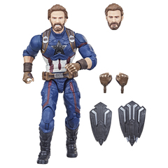 Фигурка Мстители Легенды Марвел 15 см Капитан Америка AVENGERS MARVEL LEGENDS F0185