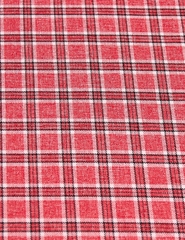 Ткань костюмная Габардин клетка 10х10, 169 гр/м2, 150 см, красный