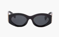 Miu Miu Glimpse Sunglasses "Black"