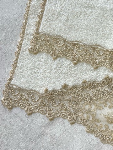 Халат и полотенца 5шт Domus шампань