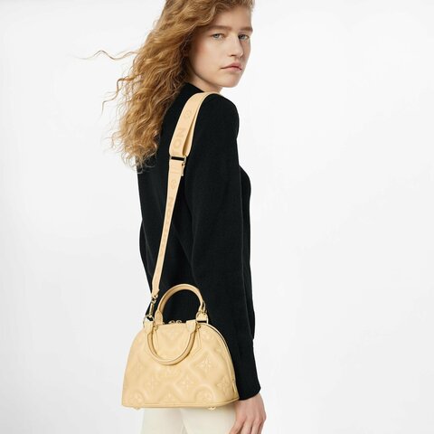 Сумка Louis Vuitton Alma BB желтый