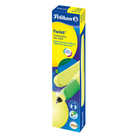 Ручка-роллер Pelikan Office Twist® Standard Yellow Neon (807289)