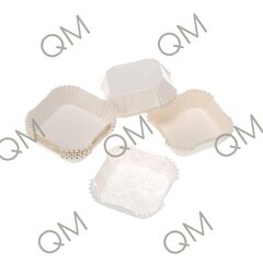 Тарталетки квадрат 1q (белая) 35*35*17 мм, 100 шт