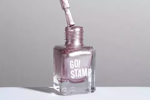 Лак для стемпинга GO STAMP 106 Cold Blush 6мл