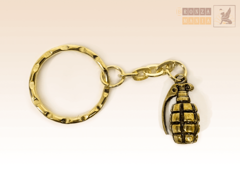 брелок Граната Лимонка Ф-1 меленькая