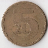K7590, 1981, Польша, 5 злотых