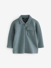 Рубашка на молнии для мальчика Next B92-095, Серый