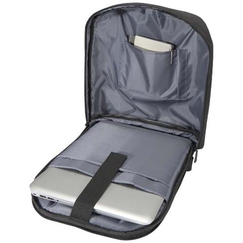 Рюкзак Luma для ноутбука с диагональю экрана 15 дюймов с защитой от кражи объемом 10 л из материала, переработанного по стандарту GRS