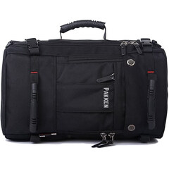 Сумка-рюкзак дорожная Pakken 2030 чёрная, 30 литров (уценка)