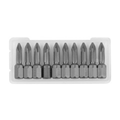 KRAFTOOL X-Drive PH2, 25 мм, 10 шт, торсионные биты (26121-2-25-10)