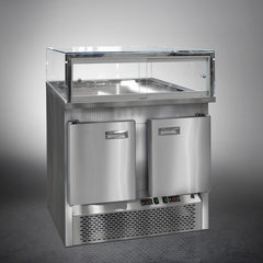 Среднетемпературная напольная холодильная витрина Finist SPLINTER Sс-107-127