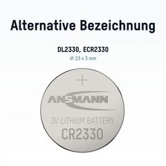 Батарейка CR 2330 ANSMANN 3V (Premium)