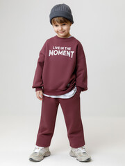 джемпер  для мальчика  КР 302802/коричневый 1614 к632