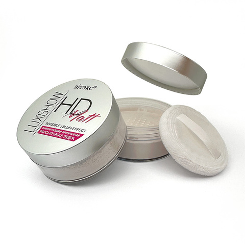 LUXSHOW HD MATT Фиксирующая ПРОЗРАЧНАЯ РАССЫПЧАТАЯ ПУДРА МАТИРОВАНИЕ+BLUR-effect, 12 г.