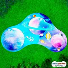 Надувная подушка на платформе «Космическая одиссея» 14×9×1,3 м