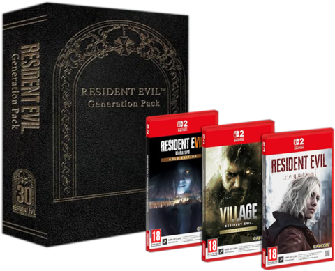 Resident Evil Generation Pack (game-card для Nintendo Switch 2, полностью на русском языке)