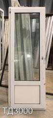 Дверь балконная пластиковая Б/У 2040(в) x 740(ш)