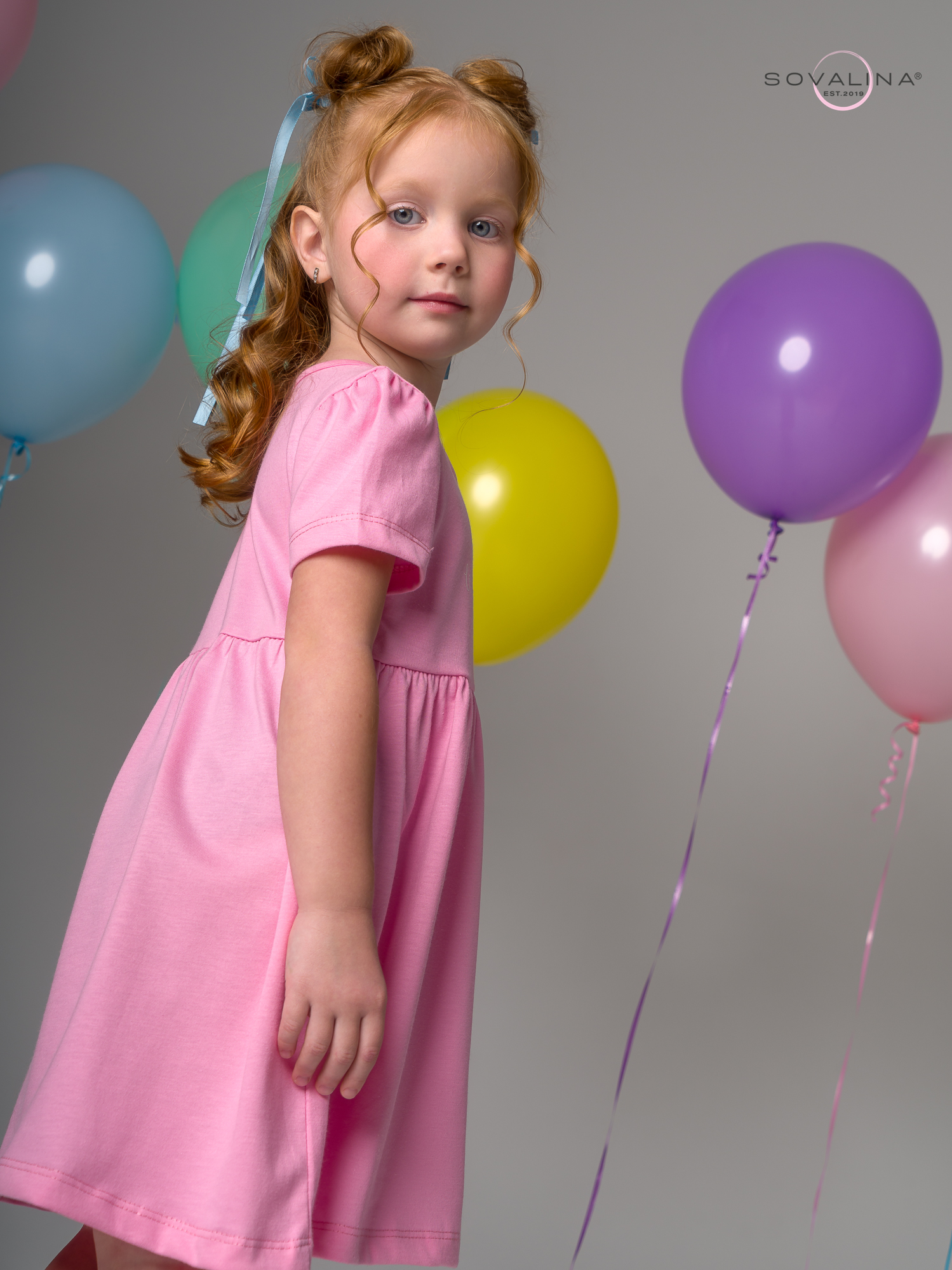 Платье Аленка к/р SG роза Princess Г