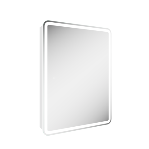 Sancos DIV600 Зеркальный шкаф для ванной комнаты SANCOS Diva 600х149х800, с подсветкой, арт.DIV600