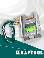 KRAFTOOL BILLET-5 MINI, 50 мм, брусковый магнитный уровень (34791)