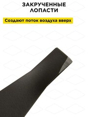 Нож для триммера DDE AIR-CUT 3-хлопастной, 255 х 25,4/20 мм (толщина = 3 мм) (241-468)