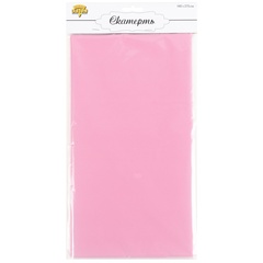 Скатерть п/э розовая 1,4х2,75м