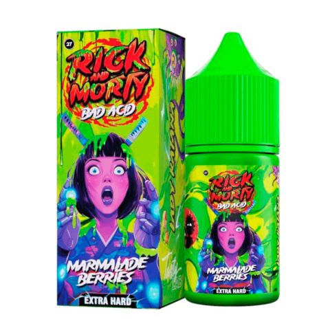 Rick & Morty Bad Acid Salt 2% Extra HARD 30 ml - Мармеладные ягоды