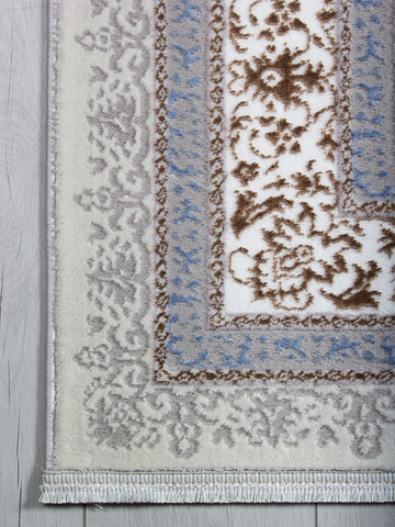ковёр HALIF 1,6*2,3 м (F641 GREEN-L.BLUE) прямой