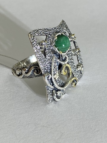 Гела (кольцо из серебра)